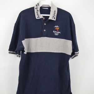 Vintage SYDNEY 2000 Olympics Mens Polo Shirt